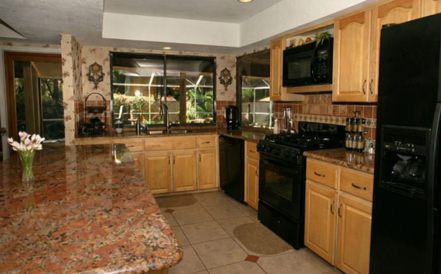 Before: distressed Tampa Bay property, Kitchen transformation